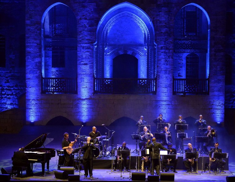 Dizzie Gillespie All-Star Big Band at Beiteddine